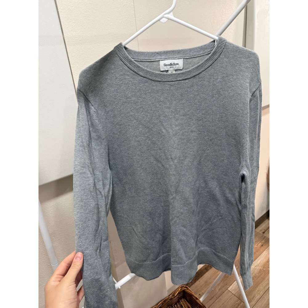 Office Business Grey Pullover Sweater Mens Size Medium - Picture 1 of 3